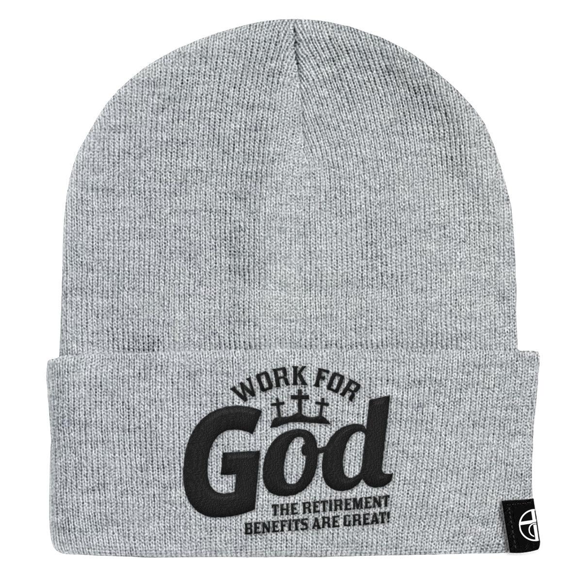 Work For God Beanies - Our True God