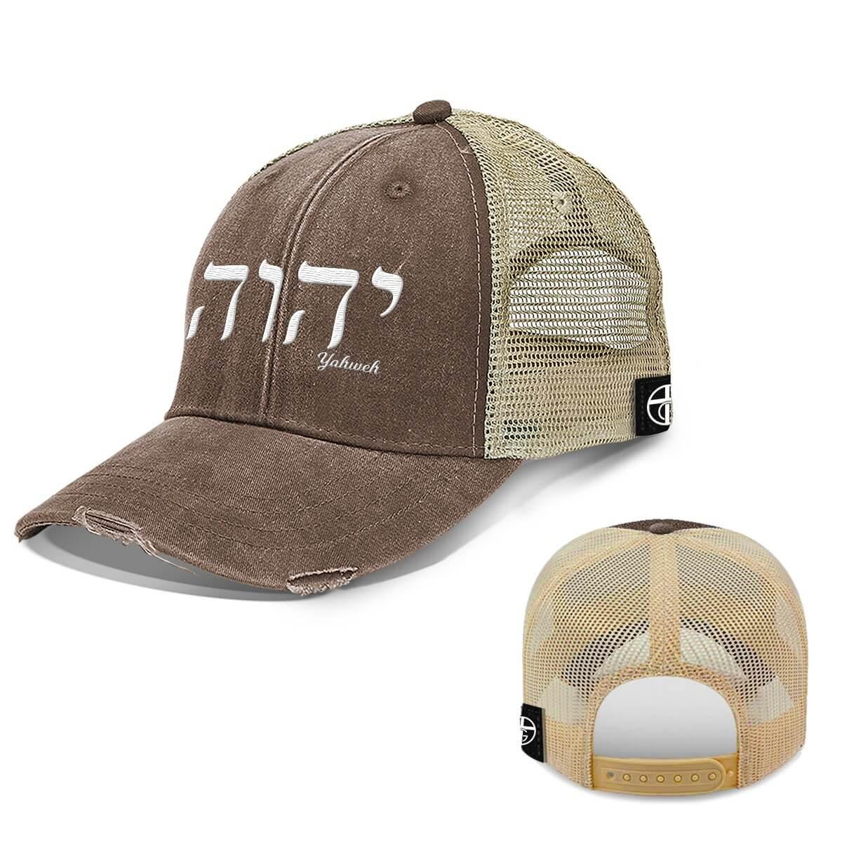 Yahweh Trucker Hats - Our True God