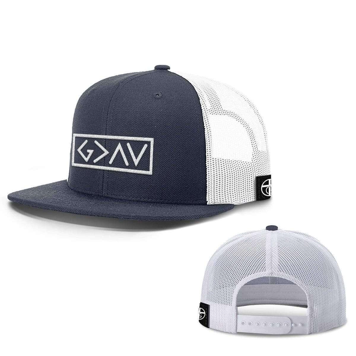 God is Greater Than the Highs and Lows Hats - Our True God