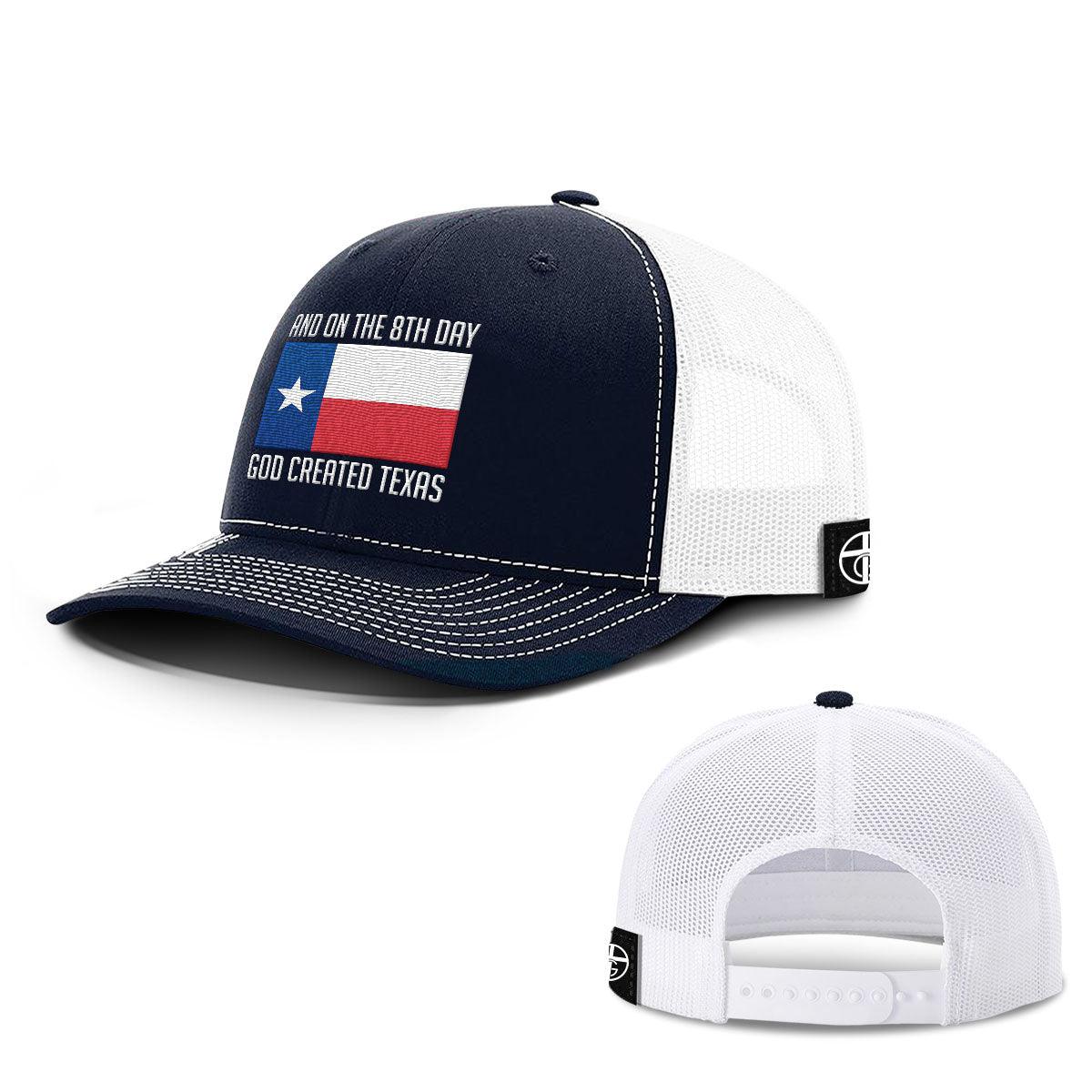 God Created Texas Hats - Our True God