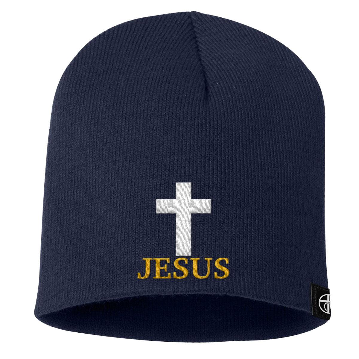 Jesus Cross Beanies - Our True God