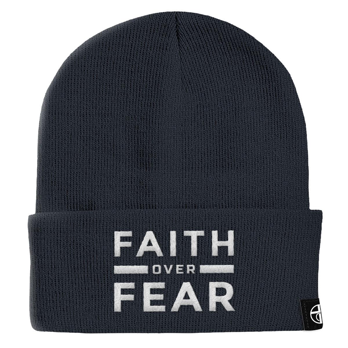 Faith Over Fear Beanies - Our True God