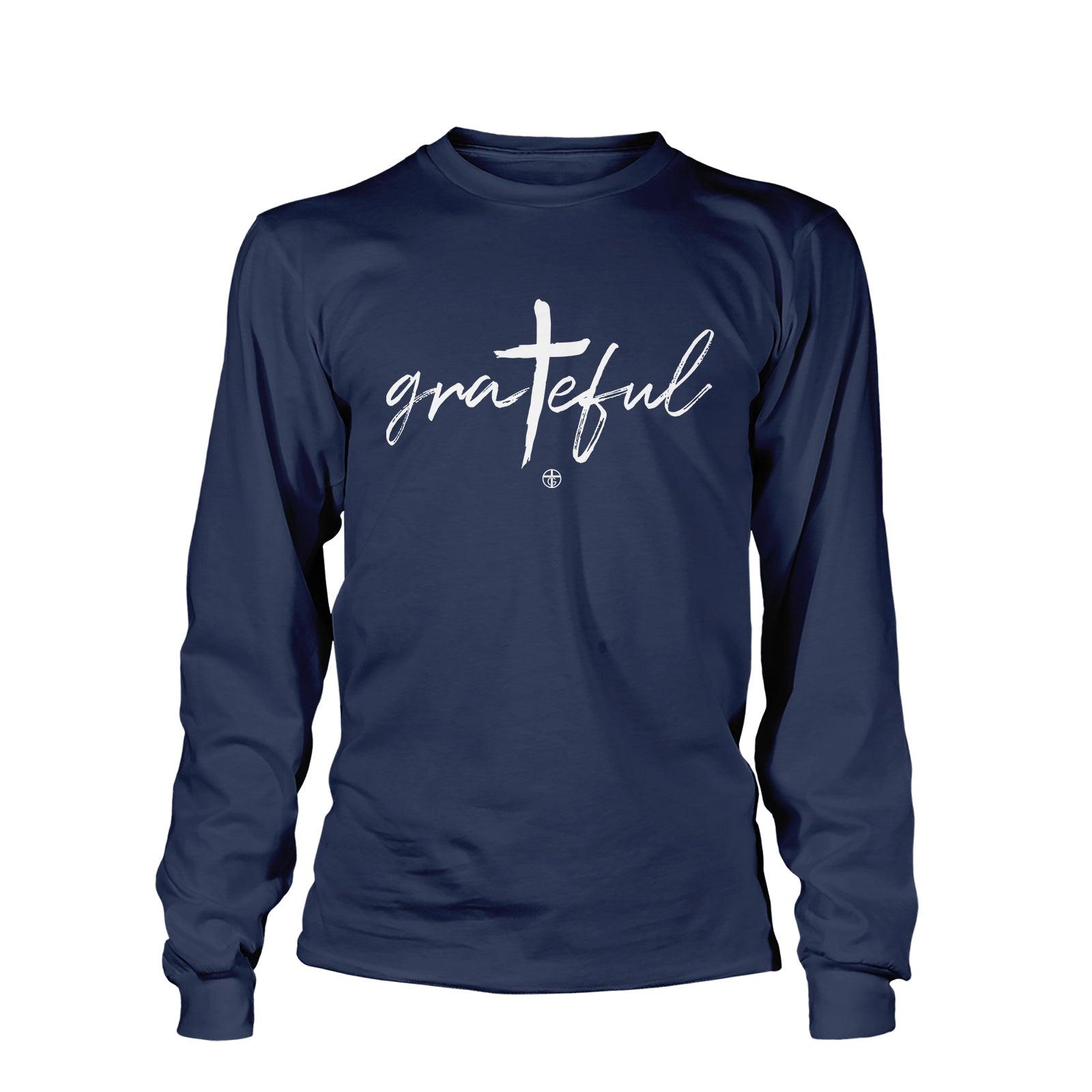 Grateful Cross Long Sleeves - Our True God