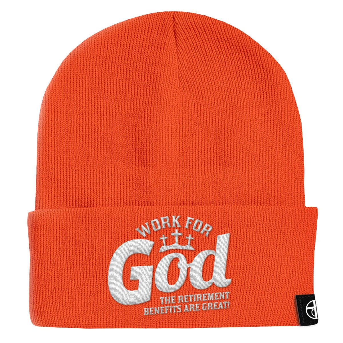 Work For God Beanies - Our True God