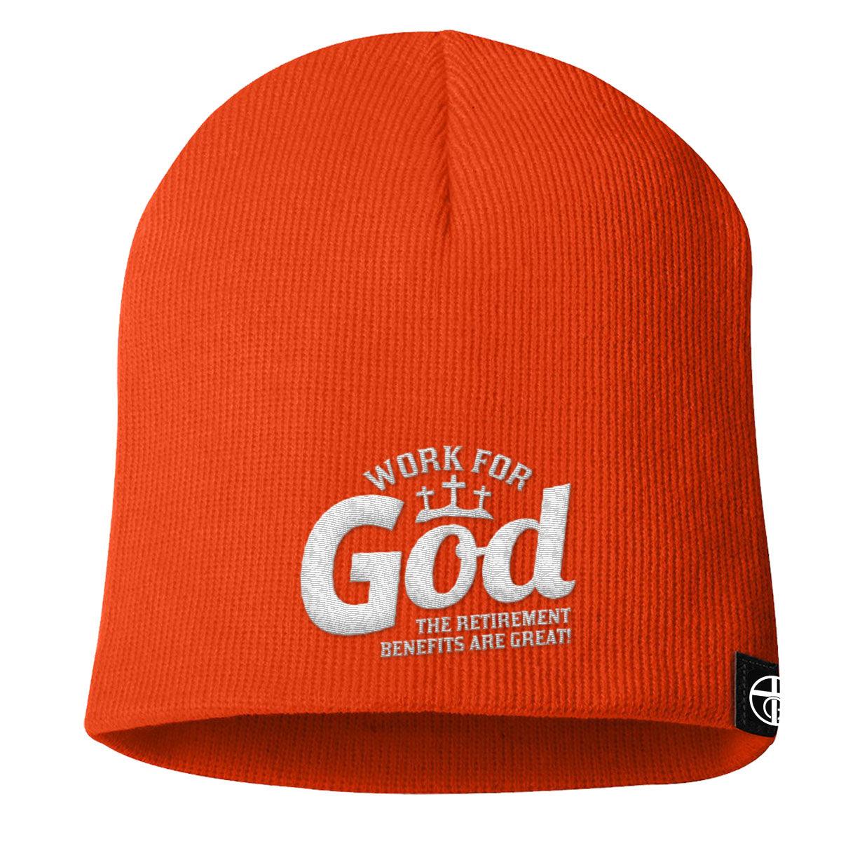 Work For God Beanies - Our True God