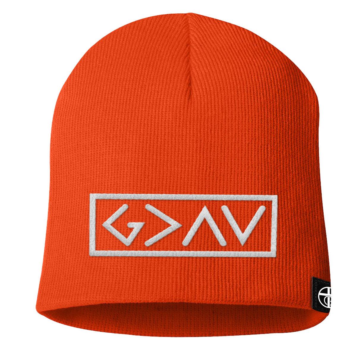 God is Greater Than the Highs and Lows Beanies - Our True God