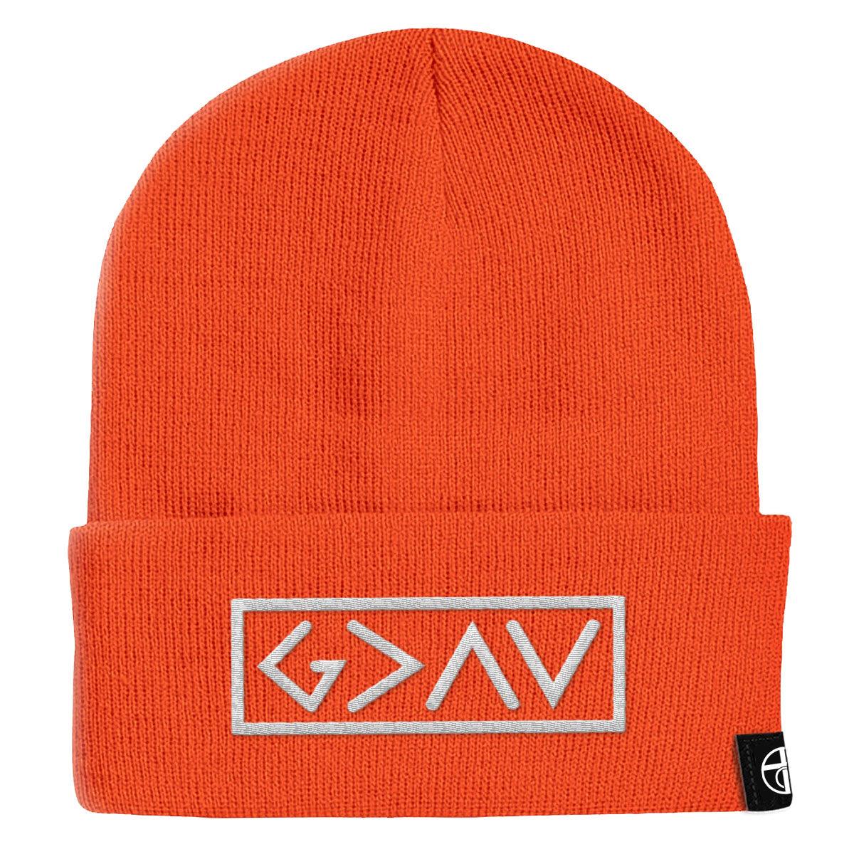 God is Greater Than the Highs and Lows Beanies - Our True God