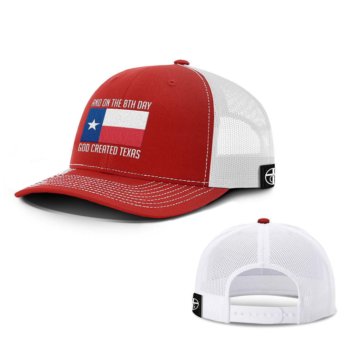 God Created Texas Hats - Our True God