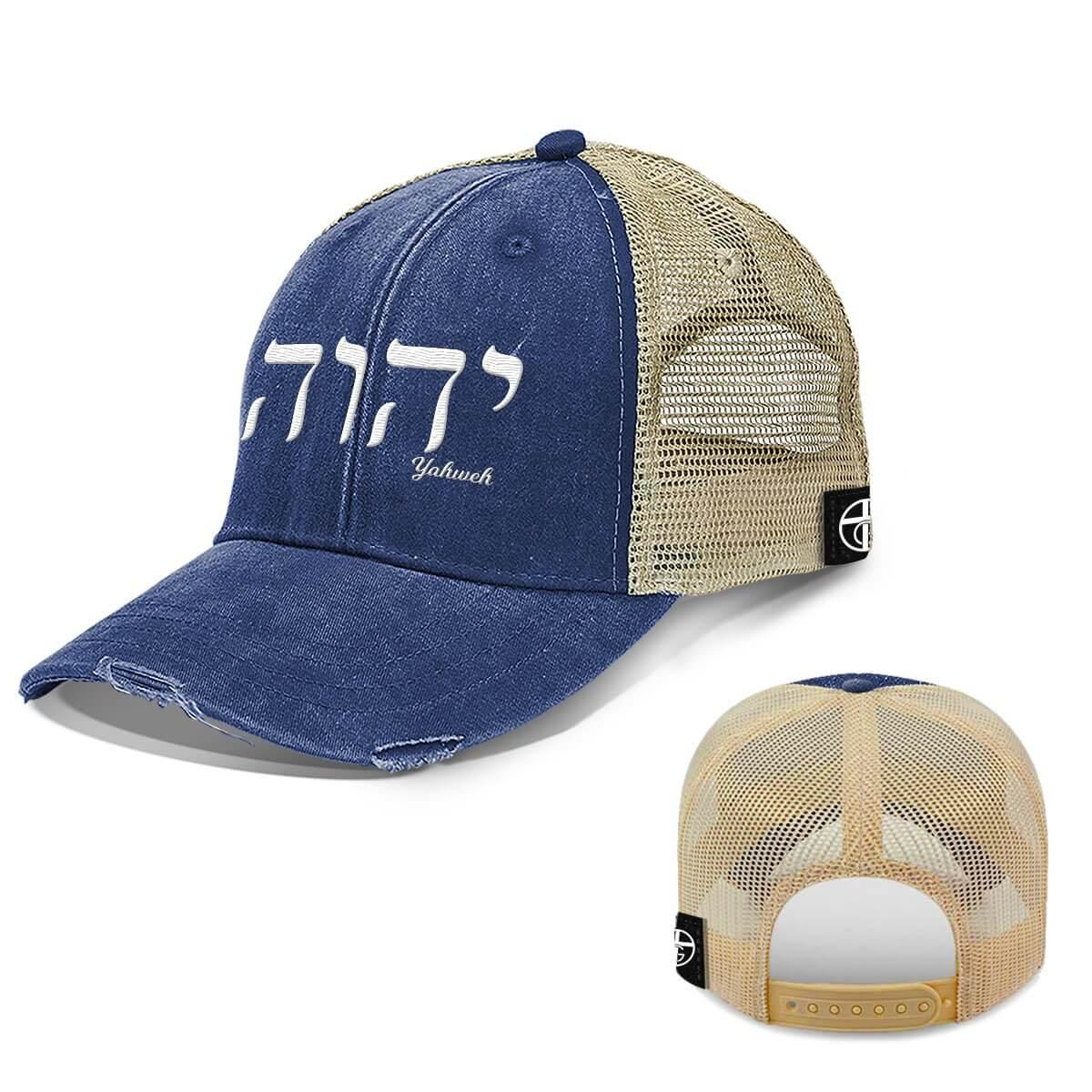 Yahweh Trucker Hats - Our True God