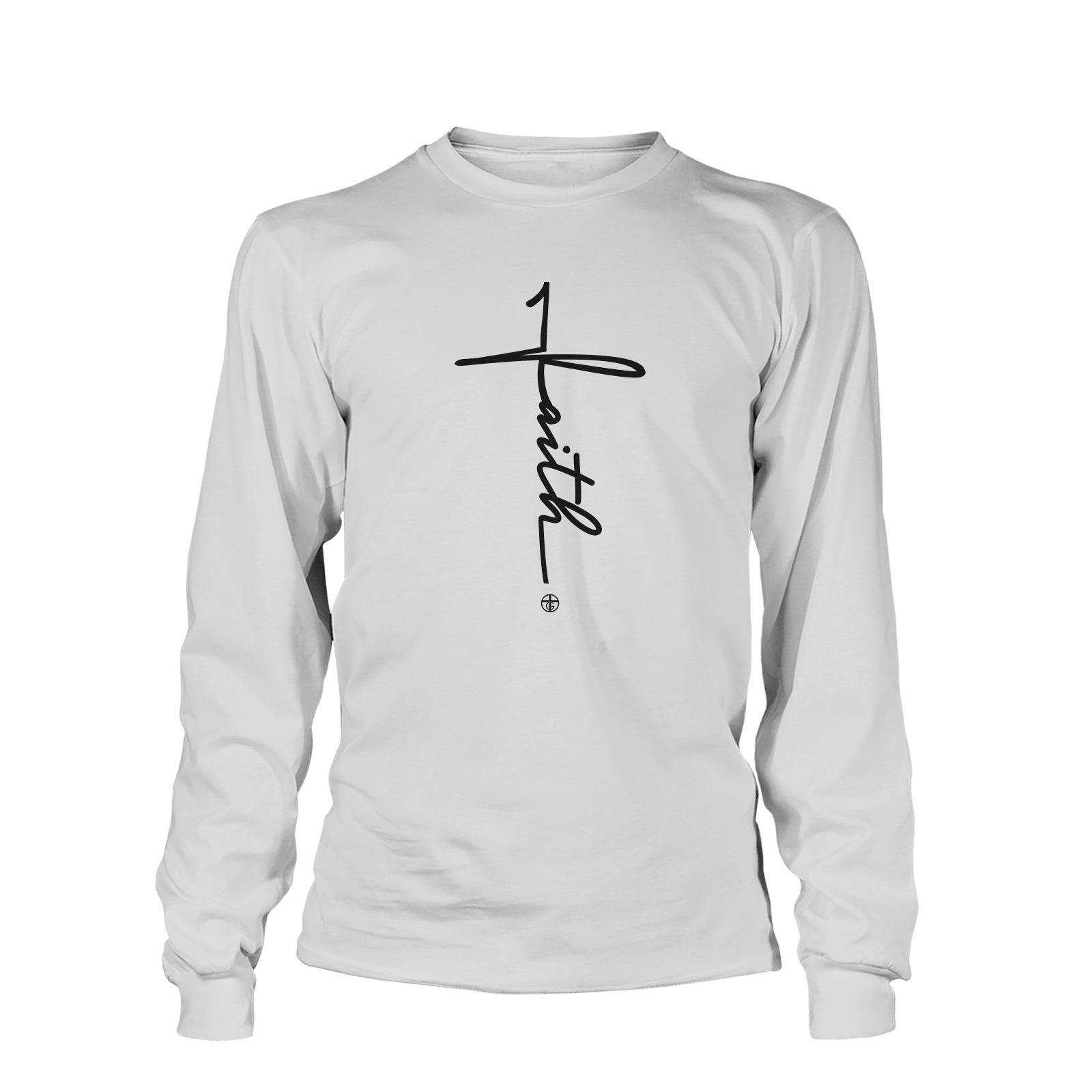 Faith Cross Long Sleeve - Our True God