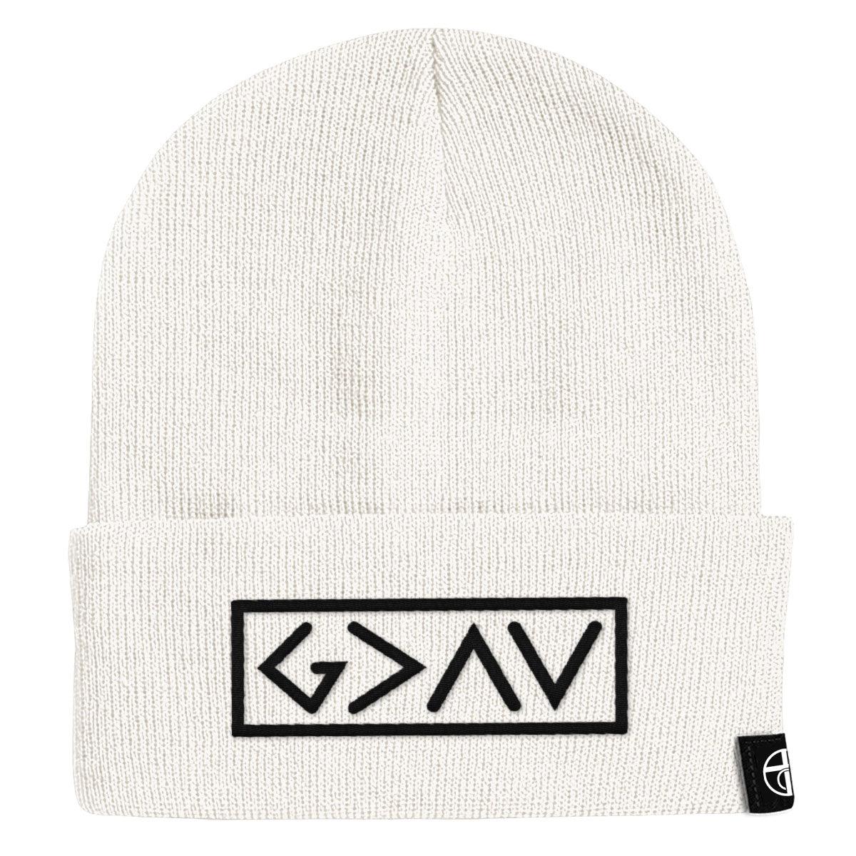 God is Greater Than the Highs and Lows Beanies - Our True God