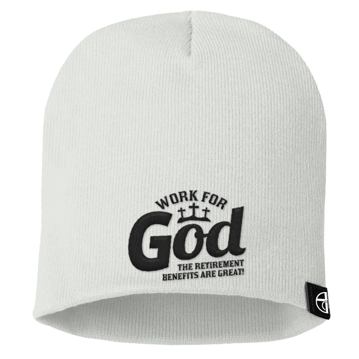 Work For God Beanies - Our True God