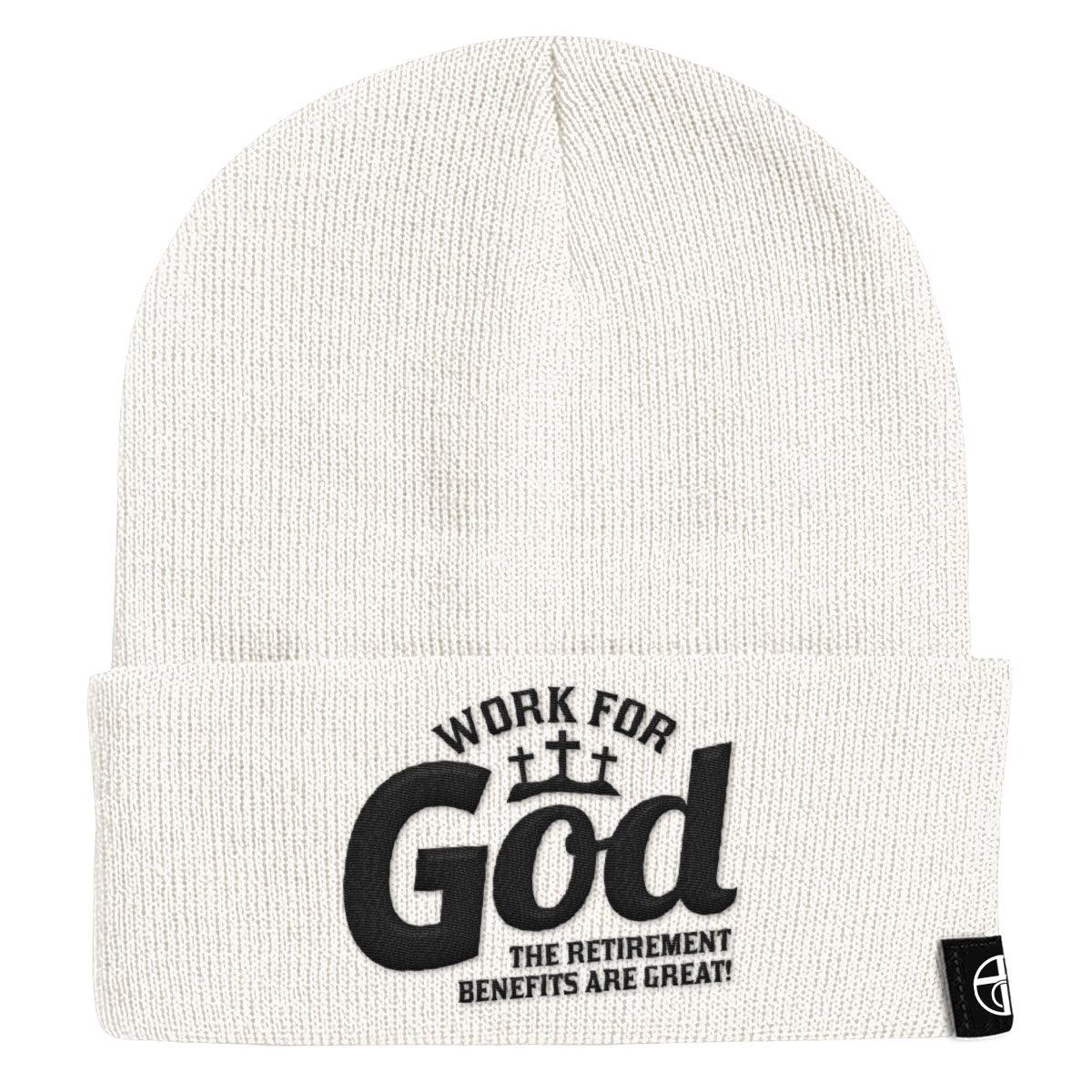 Work For God Beanies - Our True God