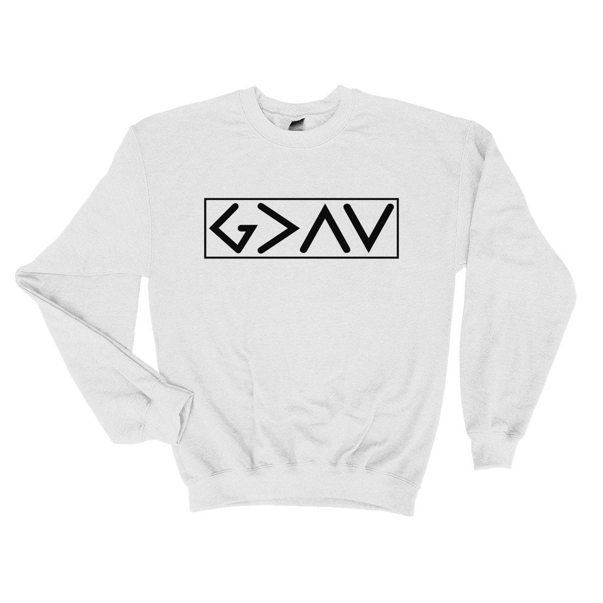 God is Greater than the High and Lows Long Sleeve - Our True God