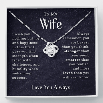 To An Amazing New Paramedic Love Knot Necklace, Congratulations Gift F –  All Family Gear Collections