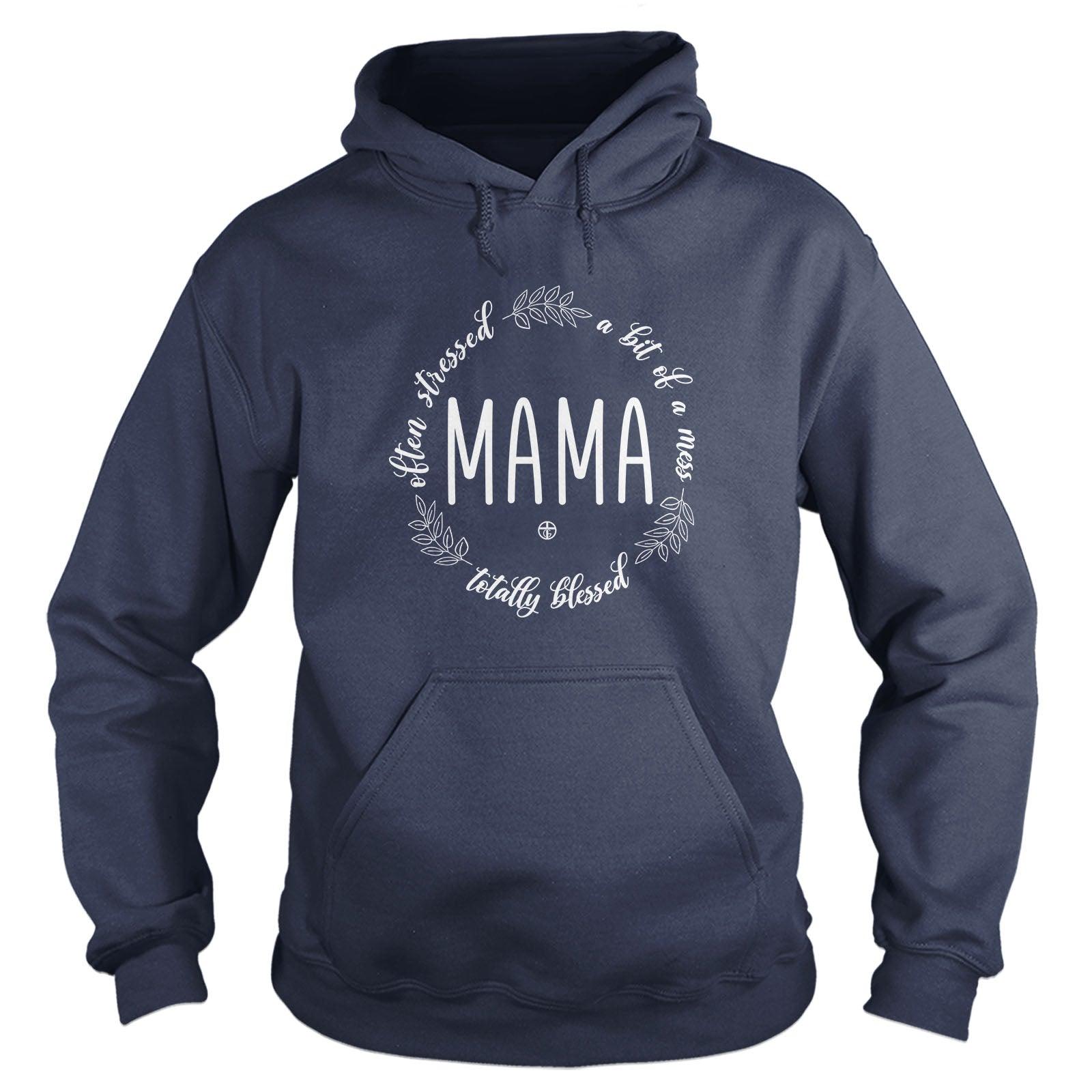 Our True God Apparel Hoodie / Navy / S Mama