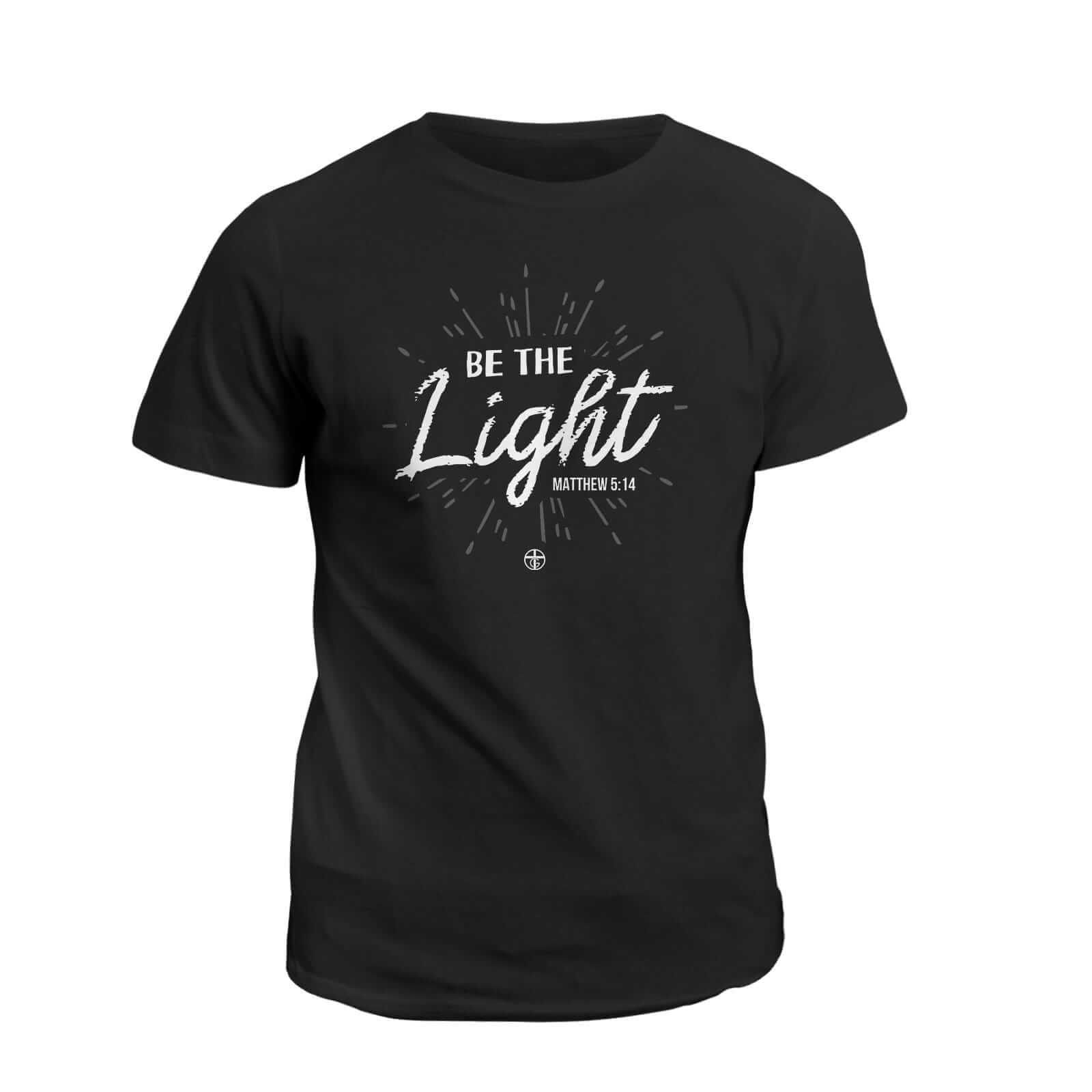 Our True God Apparel T-Shirt / Black / S Be The Light