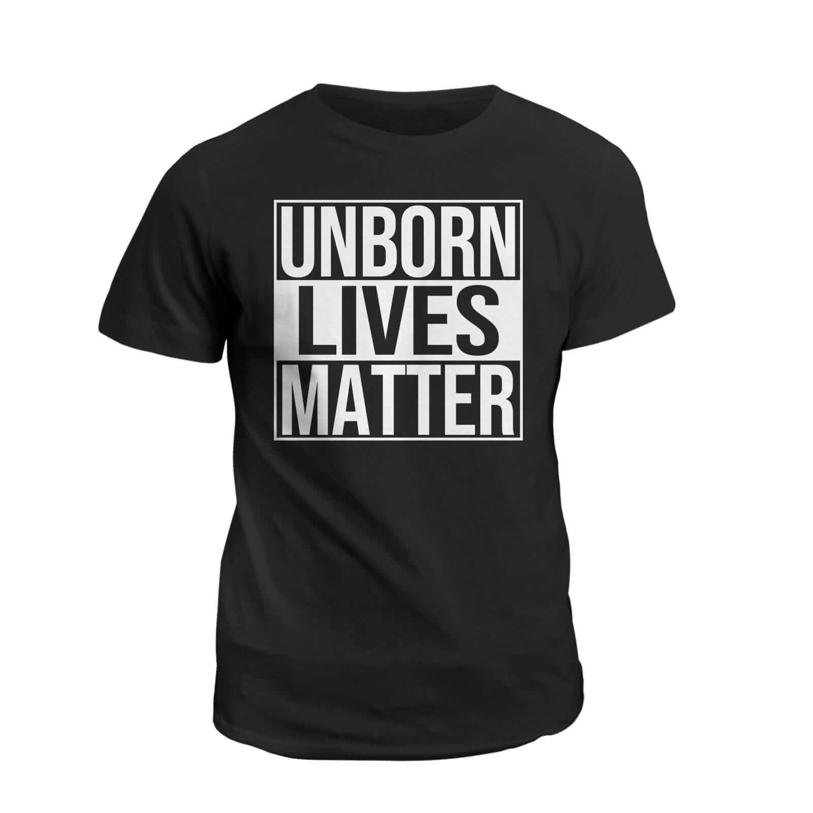 Our True God Apparel T-Shirt / Black / S Unborn Lives Matter