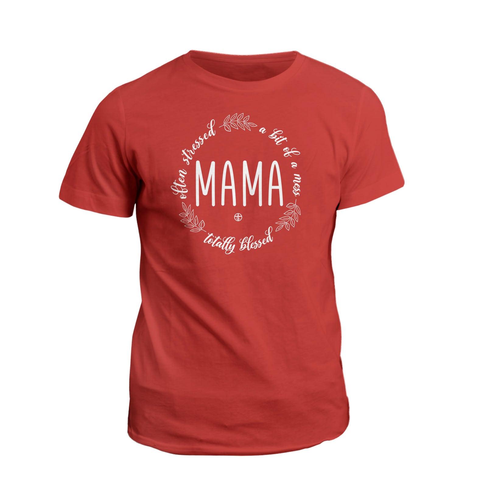 Our True God Apparel T-Shirt / Red / S Mama