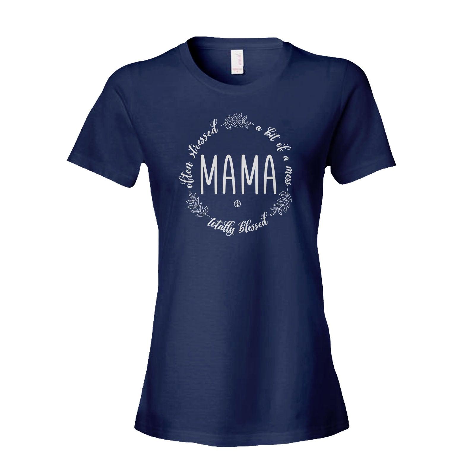 Our True God Apparel Women's Shirt / Navy / S Mama