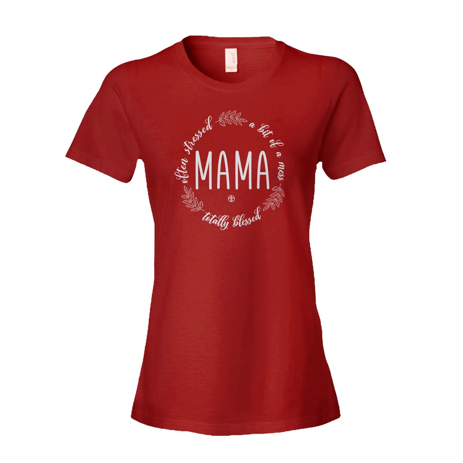 Our True God Apparel Women's Shirt / Red / S Mama