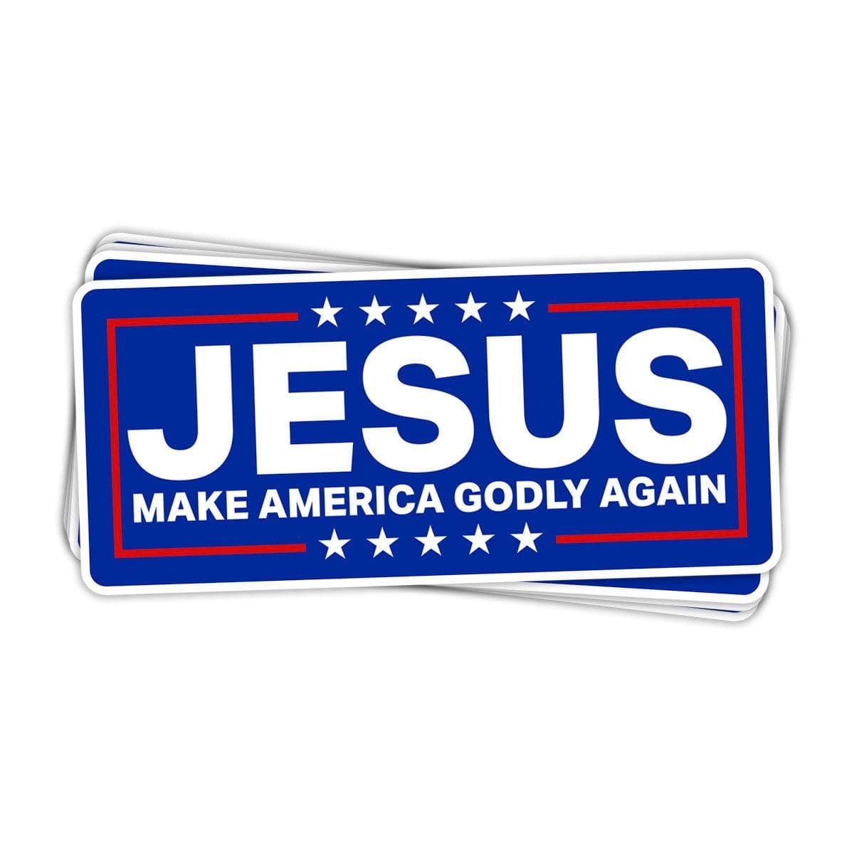 Our True God Decal Jesus Make America Godly Again Decals